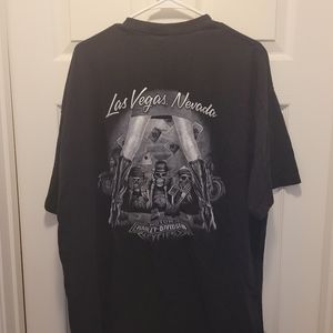 Harley Davidson Las Vegas Nevada Graphic Design T Shirt Size 2XL